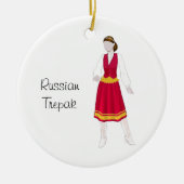 Nutcracker Russian Trepak Keepake Ornament (Vorne)