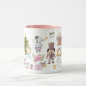 Nutcracker Scene Weihnachtsfeier Tasse (Zentrum)