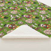 Nutcracker Sherpa Blanket Sherpadecke (3/4)