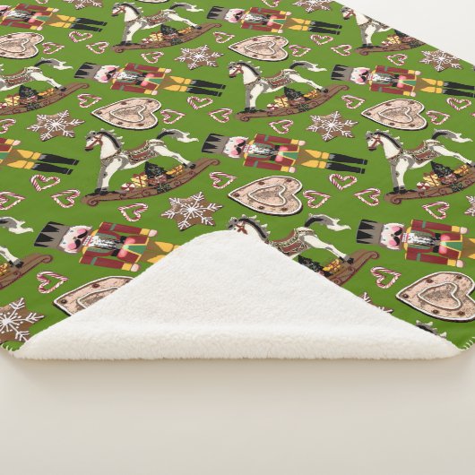 Nutcracker Sherpa Blanket Sherpadecke (3/4)