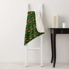 Nutcracker Sherpa Blanket Sherpadecke