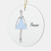 Nutcracker Snow Keepake Ornament (Links)