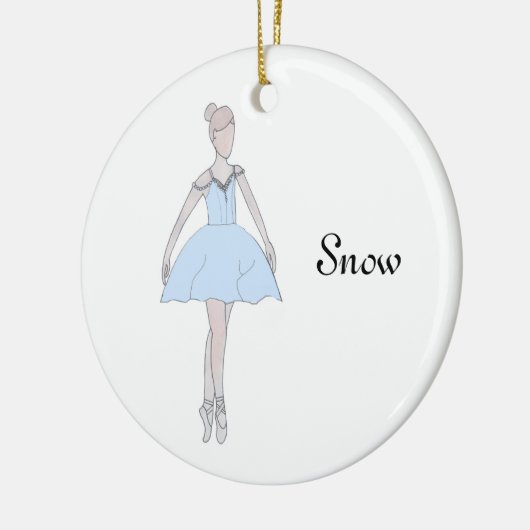 Nutcracker Snow Keepake Ornament (Links)