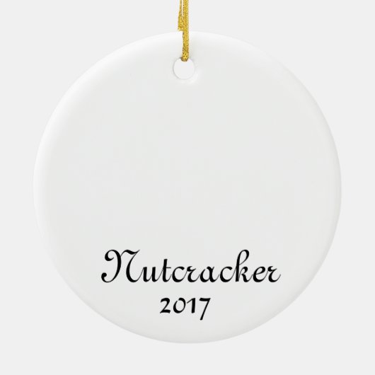 Nutcracker Snow Queen Keepake Ornament (Hinten)