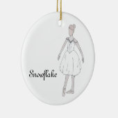 Nutcracker Snowflake Keepake Ornament (Rechts)