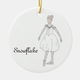 Nutcracker Snowflake Keepake Ornament