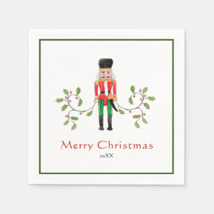 Nutcracker Soldat Weihnachtsfest Party Serviette