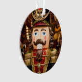 Nutcracker Soldier Add Year Weihnachtsbaum Ornament (Vorderseite)