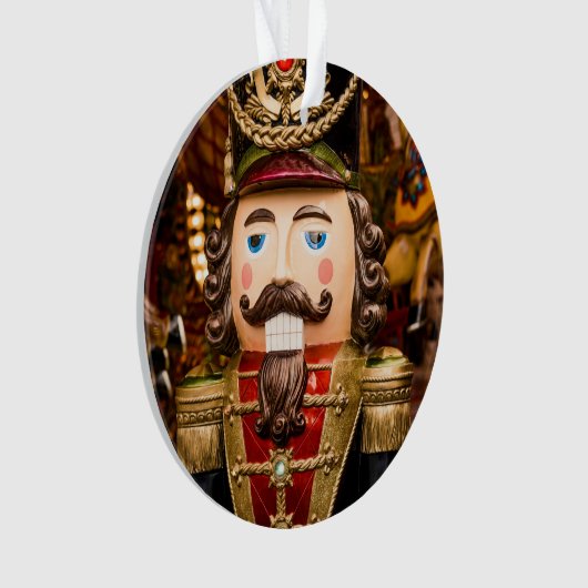 Nutcracker Soldier Add Year Weihnachtsbaum Ornament (Vorderseite)