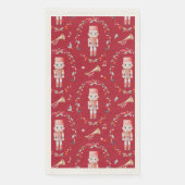 Nutcracker Soldier Christmas  Serviette (Vorderseite)