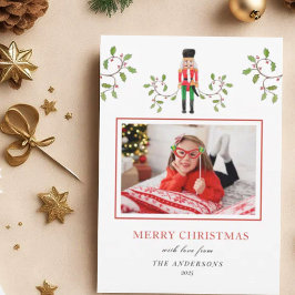 Nutcracker Soldier & Feriengarten Foto Ankündigung