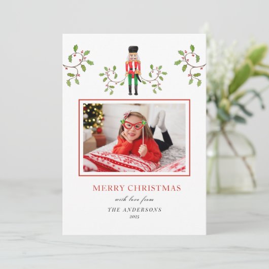 Nutcracker Soldier & Feriengarten Foto Ankündigung (Stehend Vorderseite)