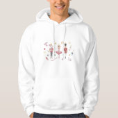 Nutcracker Soldier Frohe Weihnachten Hoodie (Vorderseite)