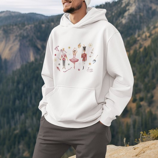 Nutcracker Soldier Frohe Weihnachten Hoodie