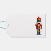 Nutcracker Soldier Geschenkanhänger (Rückseite Horizontal)