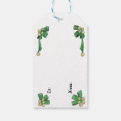 Nutcracker Soldier Geschenkanhänger (Rückseite)