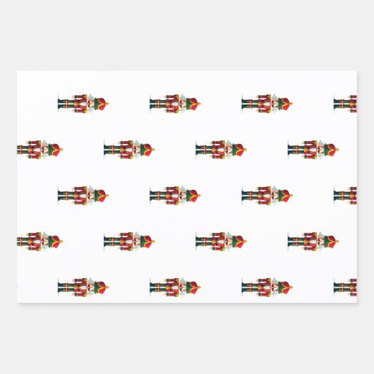 Nutcracker Soldier Geschenkpapier Set (Vorderseite)