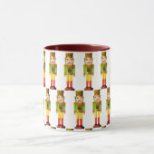 Nutcracker Soldier Green Christmas Tasse (Zentrum)