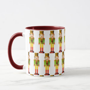 Nutcracker Soldier Green Christmas Tasse