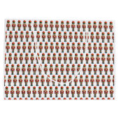 Nutcracker Soldier Große Geschenktüte (Rückseite)