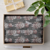 Nutcracker Soldier Kapitän Christmas White Trees Seidenpapier (Geschenk)