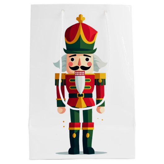 Nutcracker Soldier Mittlere Geschenktüte (Rückseite)