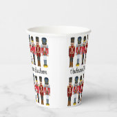 Nutcracker Soldier personalisieren Weihnachten Pappbecher (Rechts)