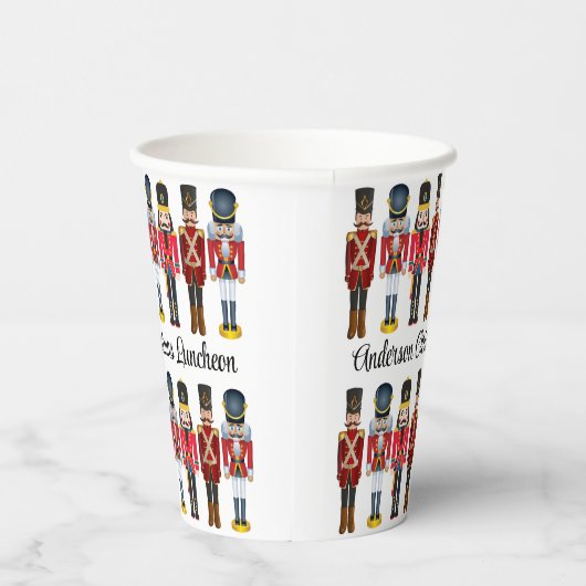 Nutcracker Soldier personalisieren Weihnachten Pappbecher (Rechts)