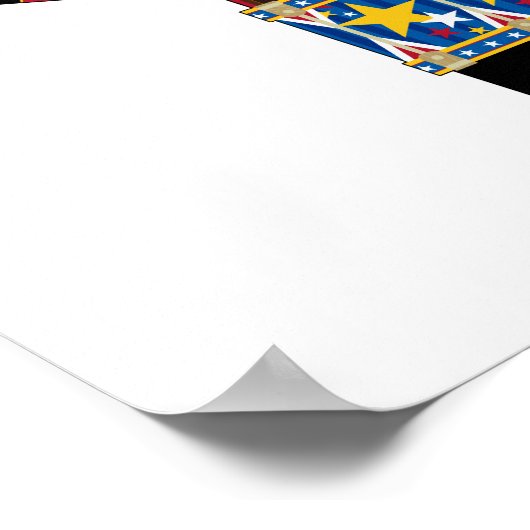 Nutcracker Soldier Playing Drums Poster (Ecke)