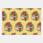 Nutcracker Soldier Sugar Plum Fairy Weihnachten We Geschenkpapier Set (Vorderseite 3)