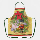 Nutcracker Soldier Sugar Plum Fairy Weihnachten We Schürze (Vorderseite)