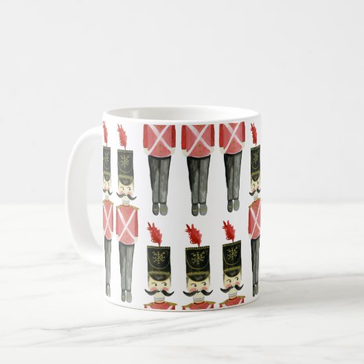 Nutcracker Soldier-Tasse Kaffeetasse (Vorderseite Links)