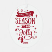 Nutcracker Soldier Weihnachtsbaum Add Year Ornament Aus Metall (Rückseite)