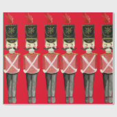 Nutcracker Soldiers Geschenkpapier (Flach)