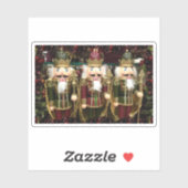Nutcracker Soldiers Weihnachten Aufkleber (Blatt)