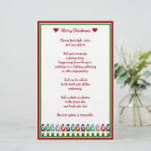 Nutcracker Soldiers Weihnachten Briefpapier (Stehend Vorderseite)