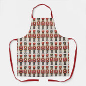 Nutcracker Soldiers Weihnachten Schürze (Vorderseite)