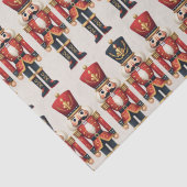 Nutcracker Soldiers Weihnachten Seidenpapier (Detail)