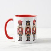 Nutcracker Soldiers Weihnachten Tasse (Links)