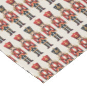 Nutcracker Soldiers Weihnachten Tischdecke (Schrägansicht)