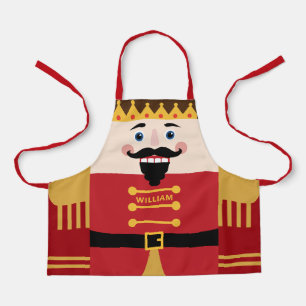 Nutcracker Solid Costume Weihnachten für Kinder Schürze