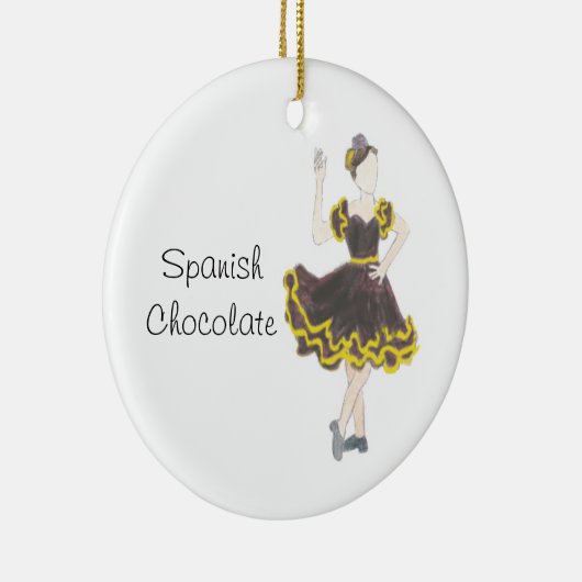 Nutcracker Spanische Schokolade Keepake Ornament (Rechts)