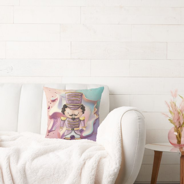 Nutcracker Splash Weihnachtsfeiertag Kissen (Liege)