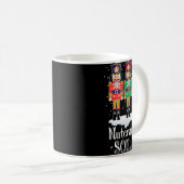 Nutcracker Squad Ballet Dance Christmas Xmas Light Kaffeetasse (VorderseiteRechts)