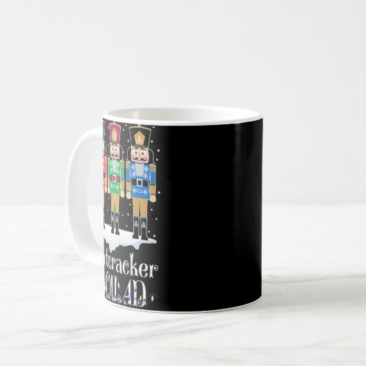 Nutcracker Squad Ballet Dance Christmas Xmas Light Kaffeetasse (Vorderseite Links)