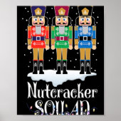 Nutcracker Squad Ballet Dance Christmas Xmas Light Poster (Vorne)