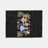 Nutcracker Squad Ballet Dance Matching Family Chri Fleecedecke (Vorderseite (Horizontal))