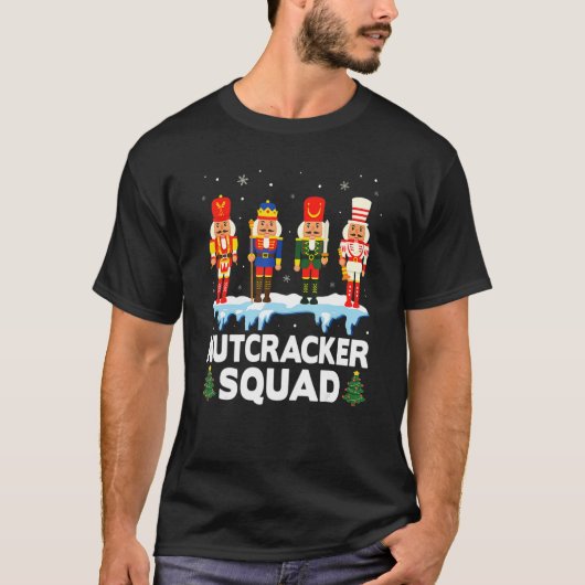 Nutcracker Squad Ballet Dance Matching Family Chri T-Shirt (Vorderseite)