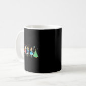 Nutcracker Squad Ballet Dance Merry Christmas Wome Kaffeetasse (Vorderseite Links)