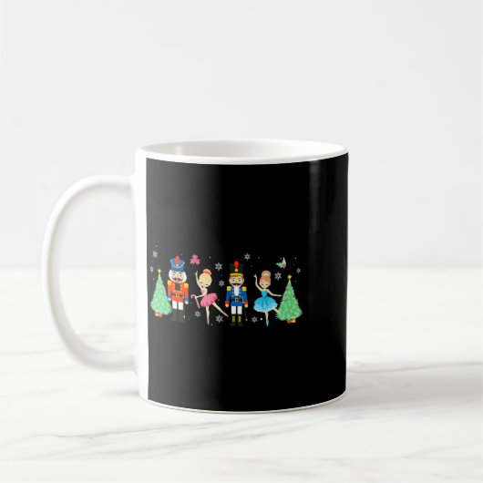 Nutcracker Squad Ballet Dance Merry Christmas Wome Kaffeetasse (Links)